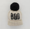 Knitted BOO Halloween Beanie