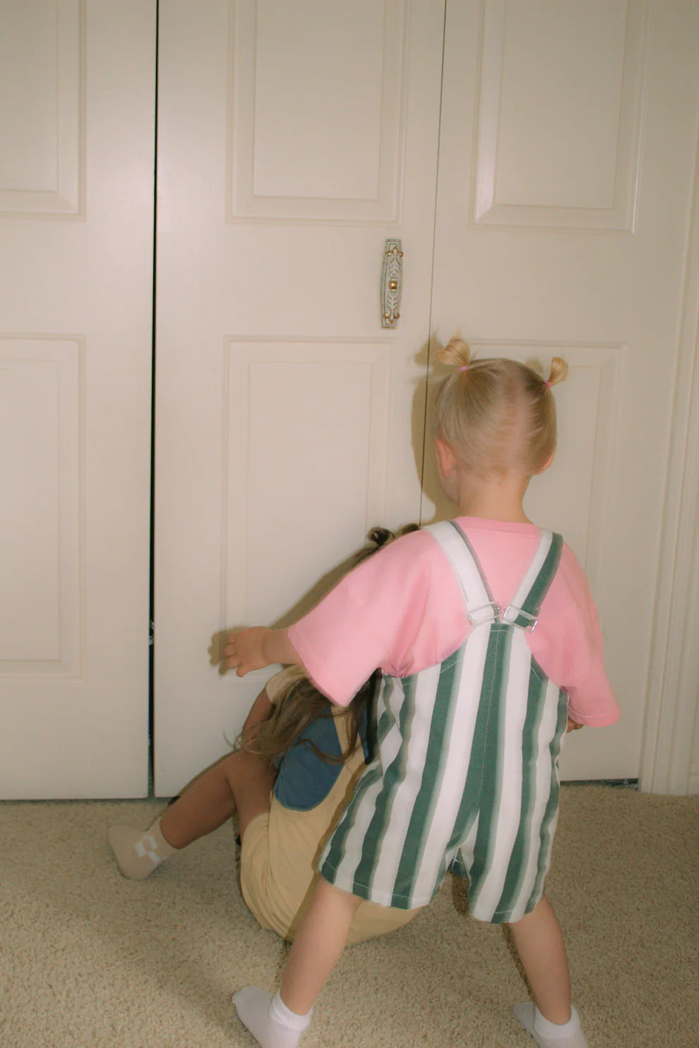 Grass Stain Shortie Overall